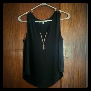 Naked Zebra black top.